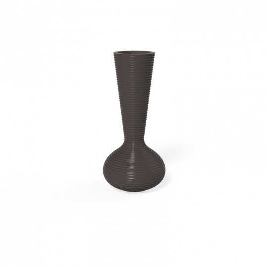 Pot Intérieur et Extérieur Bloom Finition Laquée par Vondom (proposé ici en couleur bronze)