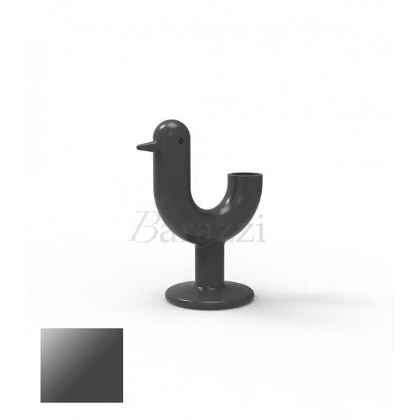 Peacock Planter with Anthracite Lacquered Finish by Vondom