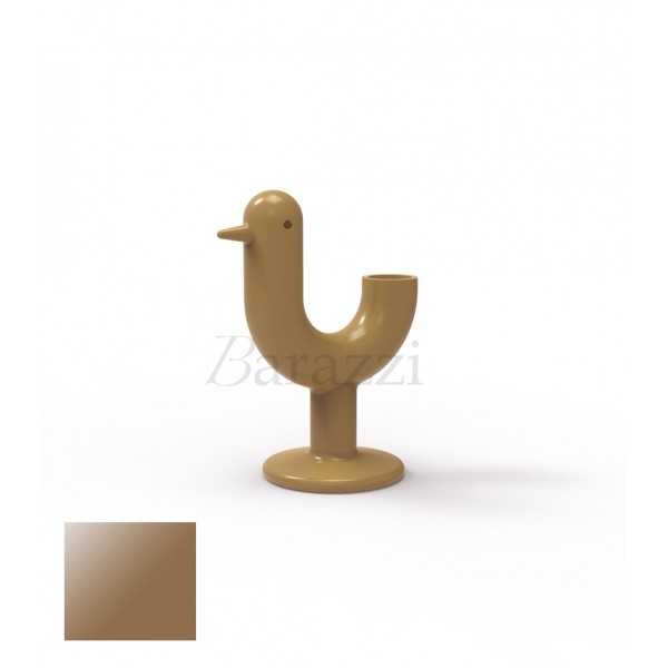 Peacock Planter with Champagne Lacquered Finish by Vondom