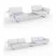 DELTA B 2 and 4 seater Sofa with Table by Vondom (was previously FLAT Sofa)