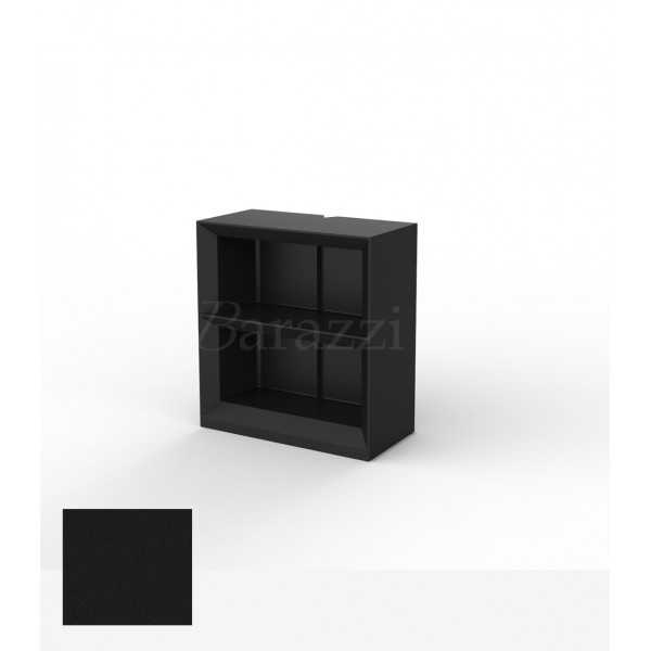 Vela H100 Outdoor Shelving System - Black Color with Matt Finish