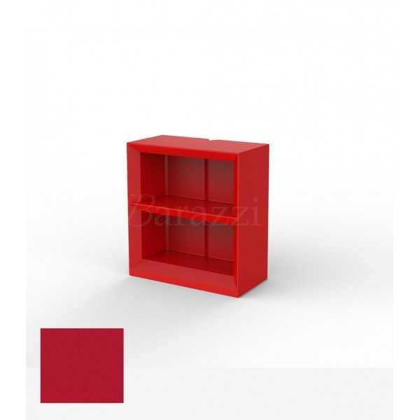Vela H100 Outdoor Shelving System - Red Color with Matt Finish