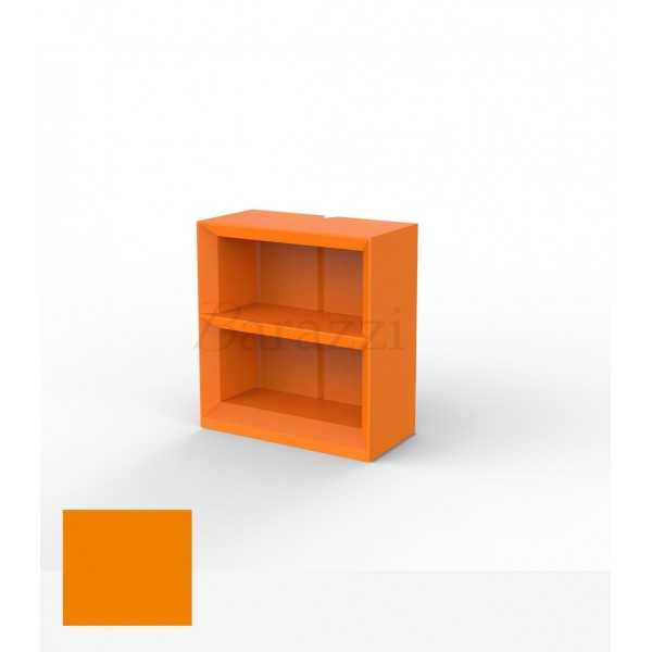 Vela H100 Outdoor Shelving System - Orange Color with Matt Finish
