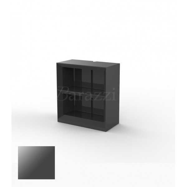 Vela H100 Bar Shelves by Vondom - Color Anthracite with Lacquered Finish