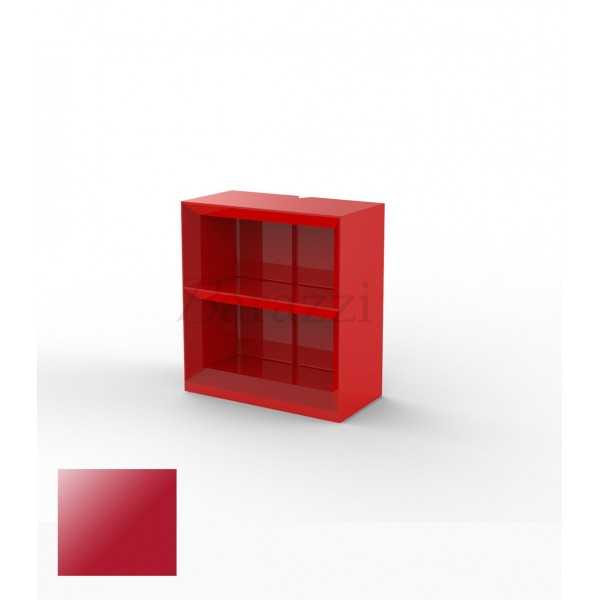 Vela H100 Bar Shelves by Vondom - Color Red with Lacquered Finish