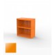 Vela H100 Bar Shelves by Vondom - Color Orange with Lacquered Finish
