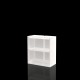 Vela Etagere 100 Lumineux Blanc - Etagere de Bar Blanche Lumineuse par Vondom