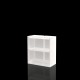 Vela Shelving System 100 LED White - Bright White Bar Shelf by Vondom
