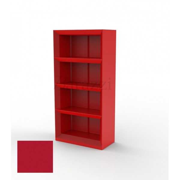 Vela H200 - Etagère de Bar Hauteur 200 cm Rouge Mat par Vondom