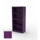 Vela H200 Outdoor Bar Shelves by Vondom - Plum Color with Matt Finish