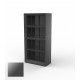 Vela H200 Lacquered Modular Bar Shelves - Anthracite Color with Lacquered Finish - Vondom