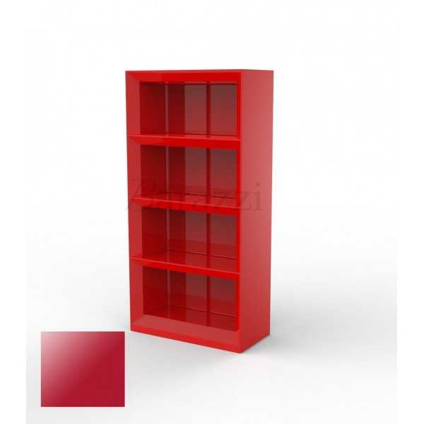Vela H200 Lacquered Modular Bar Shelves - Red Color with Lacquered Finish - Vondom