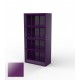 Vela H200 Lacquered Modular Bar Shelves - Plum Color with Lacquered Finish - Vondom