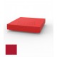 Lit de Jardin Géant Vela Daybed 200 par Vondom - Rouge Mat