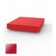 Vela Daybed 200 Red Lacquered Giant Outdoor Loveseat by Vondom