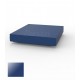 Vela Daybed 200 Navy Lacquered Giant Outdoor Loveseat by Vondom