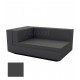 Vela Sofa Chaiselongue Anthracite Matt