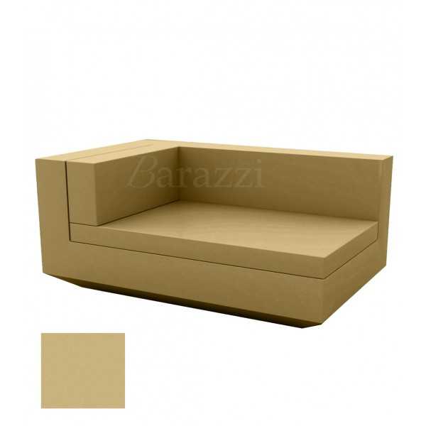  Vela Sofa Chaiselongue Beige Matt by Vondom