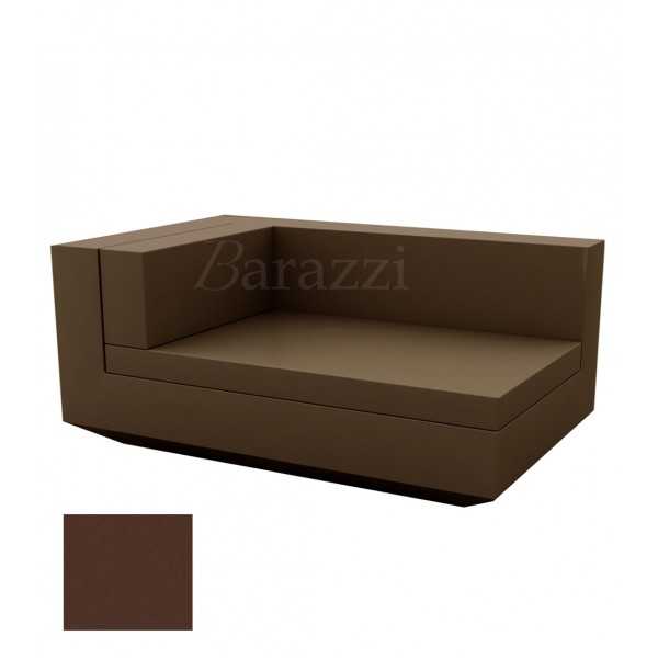  Vela Sofa Chaiselongue Bronze Matt by Vondom