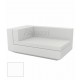  Vela Sofa Chaiselongue White Matt by Vondom