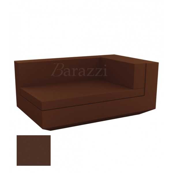 Chaise-longue Vela Sofa Droit Bronze Mat Vondom