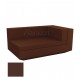 Chaiselongue Vela Sofa Right Bronze Matt Vondom