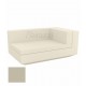 Chaiselongue Vela Sofa Right Ecru Matt Vondom