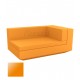 Meridienne Vela Sofa Droit Orange Laque Vondom