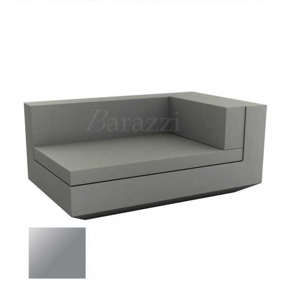 Chaiselongue Vela Sofa Right Steel Lacquered Vondom