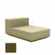 Chaise longue Vela Sofa Central Khaki Matt Vondom