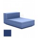 Chaise-longue Vela Sofa Central Navy Mat Vondom