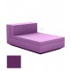 Chaise-longue Vela Sofa Central Plum Mat Vondom