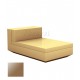 Meridienne Vela Sofa Central Champagne laque Vondom