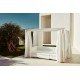 Canopy Vela Cenador White lacquered - Vondom