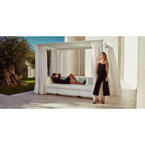 Tonnelle Baldaquin Aluminium Laque Blanc - Vondom