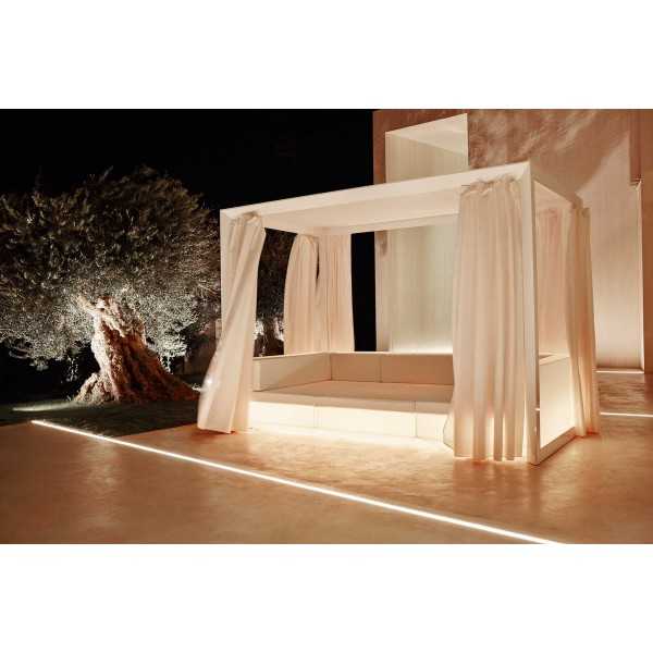 Vela Cenador and Vela Sofa RGB Outdoor Lighting Furniture Multicolor - Vondom