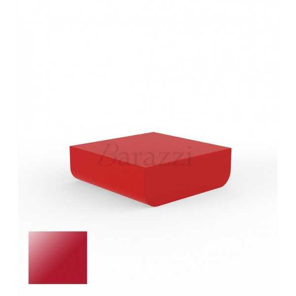 ULM Coffee Table Red Lacquered Vondom