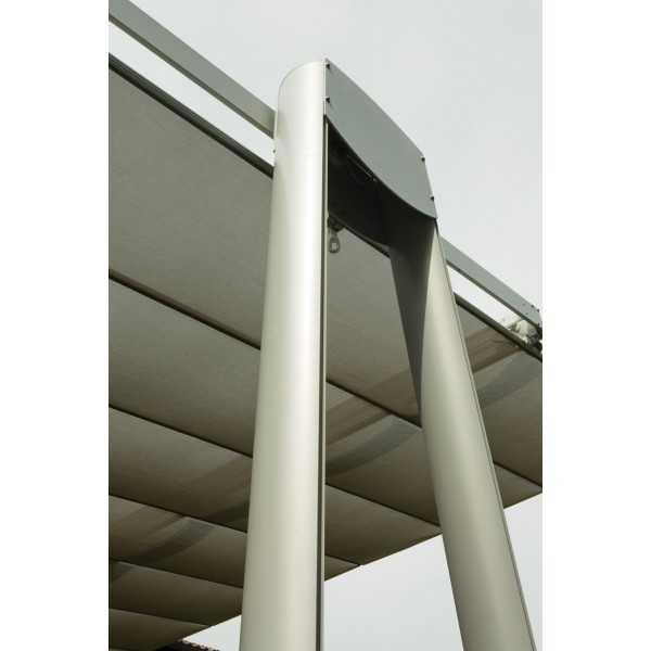 Flexy XL Sun Shade System Side Post Detail