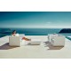Coffee Table and Sofa ULM RGB switched off by Vondom