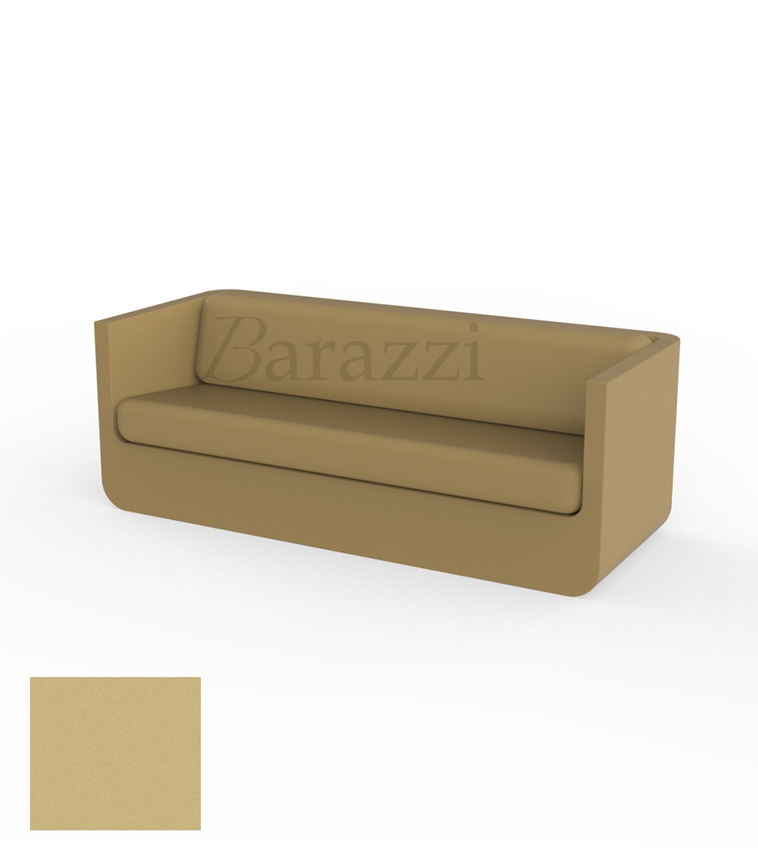 ULM Sofa Outdoor Polyethylene Sofa with Matt Finish by Vondom ULM Sofa Outdoor Polyethylene Sofa with Matt Finish by Vondom