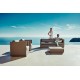 Outdoor equipment ULM With Coffee Table nd Lounge Couches by Vondom