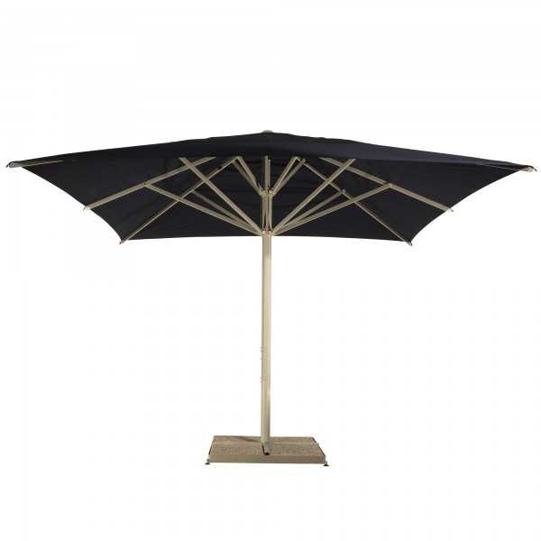 Maxi Parasol Grand Format Carre avec Pied Central par Fim