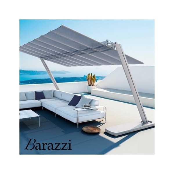Flexy Zen Large Sun Umbrella with 2 side posts