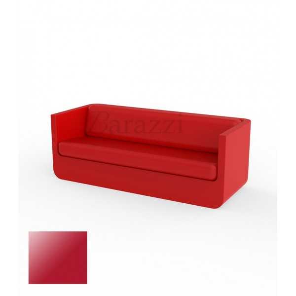 ULM Sofa Rouge Laque Vondom