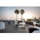 Canape ULM Mate Bronze de Vondom au Marina Beach Club de Valence