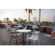 ULM Couches Bronze Matt by Vondom at Marina Beach Club Valencia