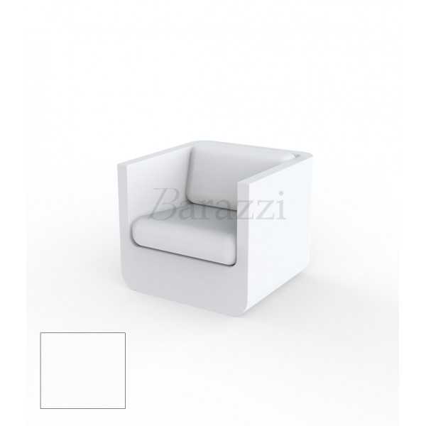 ULM Armchair White Matt Vondom