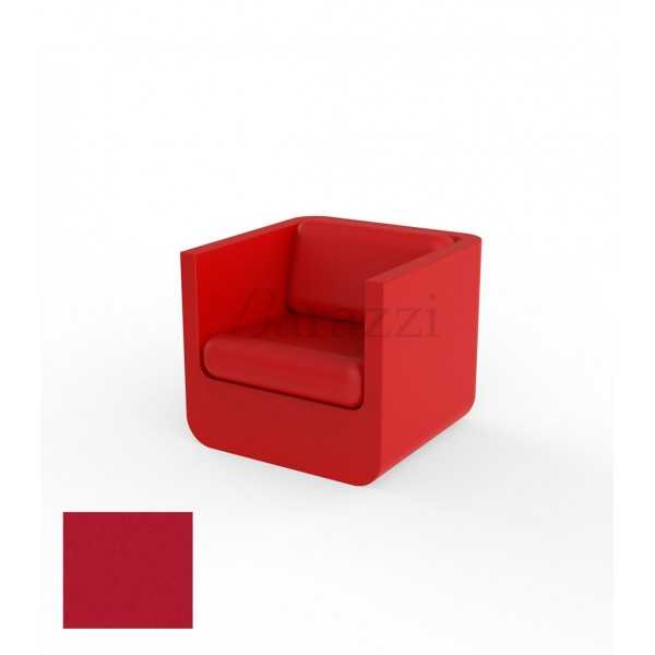 ULM Armchair Red Matt Vondom