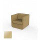 ULM Armchair Beige Lacquered Vondom