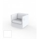 ULM Fauteuil Blanc Laque Vondom